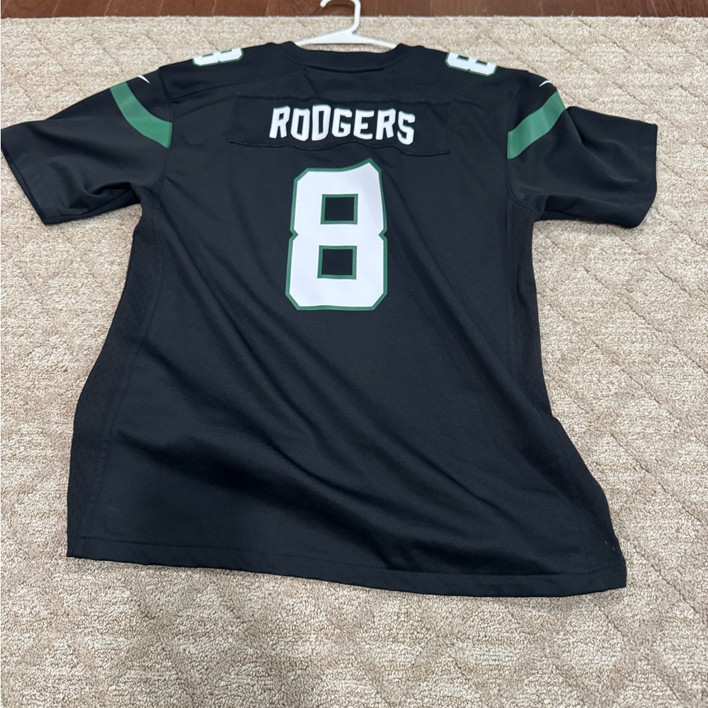 Black and Green Football Jersey